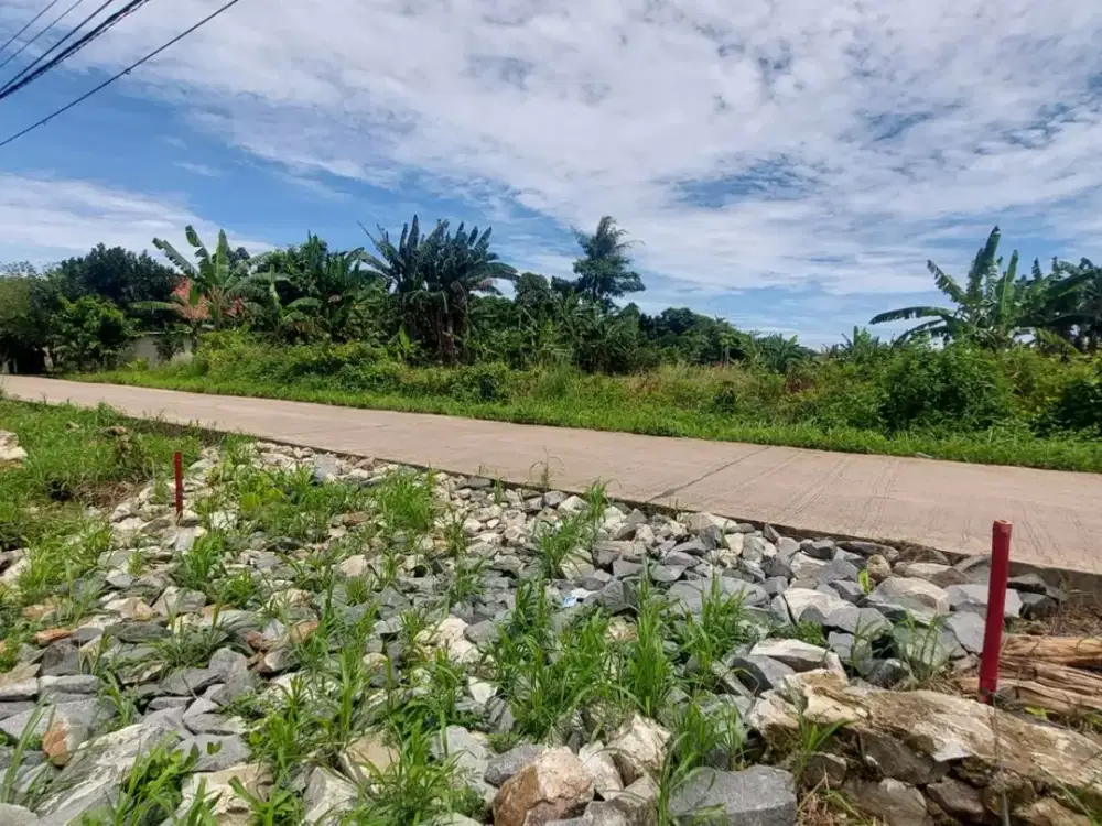 Tanah Kavling Murah Tangerang, Dekat Stasiun Jatake-BSD. SHM