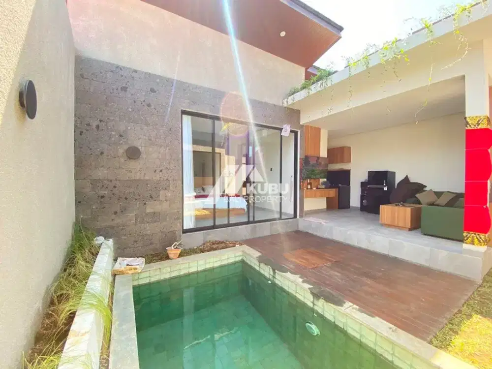 KBP1662 Brandnew Minimalist Villa with 2 bedroom in Komplex Area of sanur .