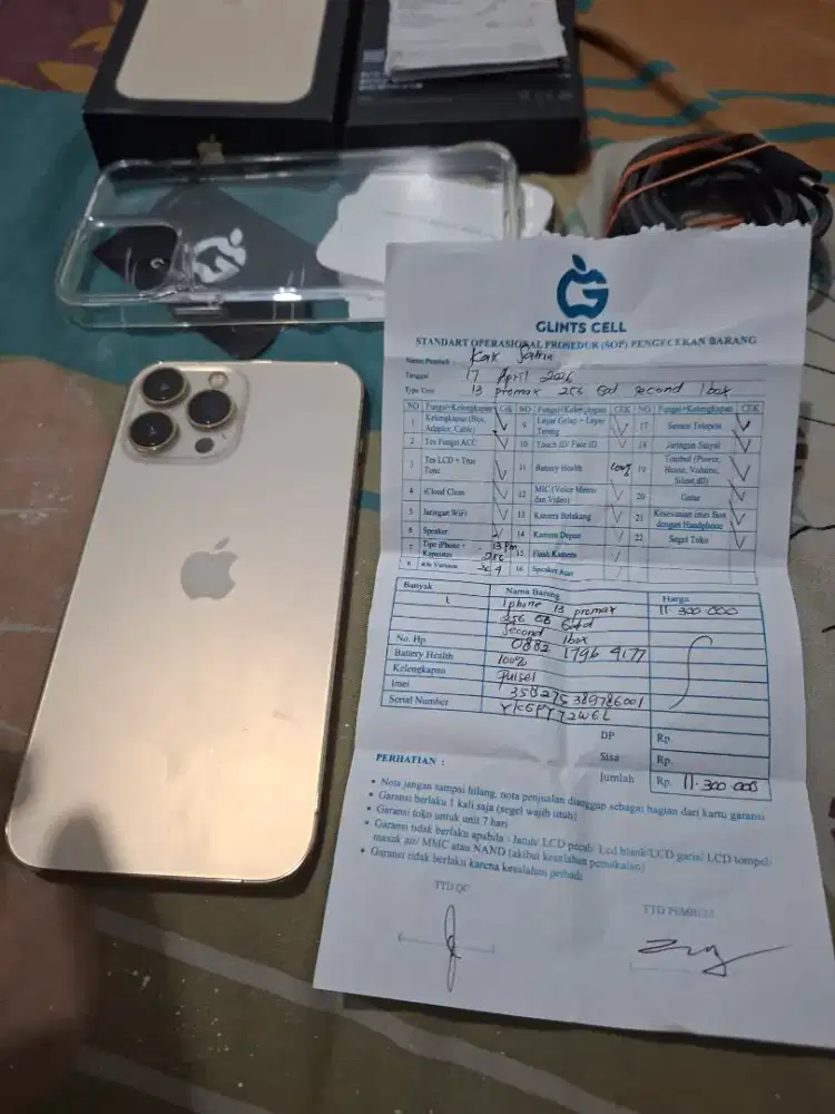 iPhone 13 pro max 256 iBox (face id off)