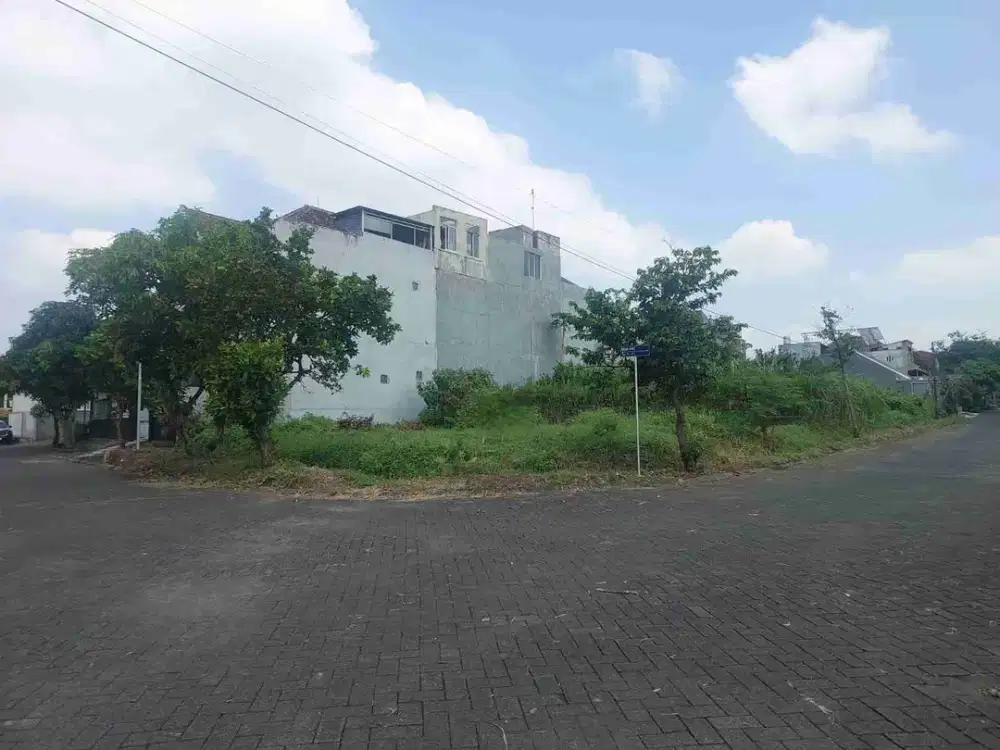 Termurah!! Tanah Pojok Luas 251 m² di Perumahan PBI Araya Malang.
