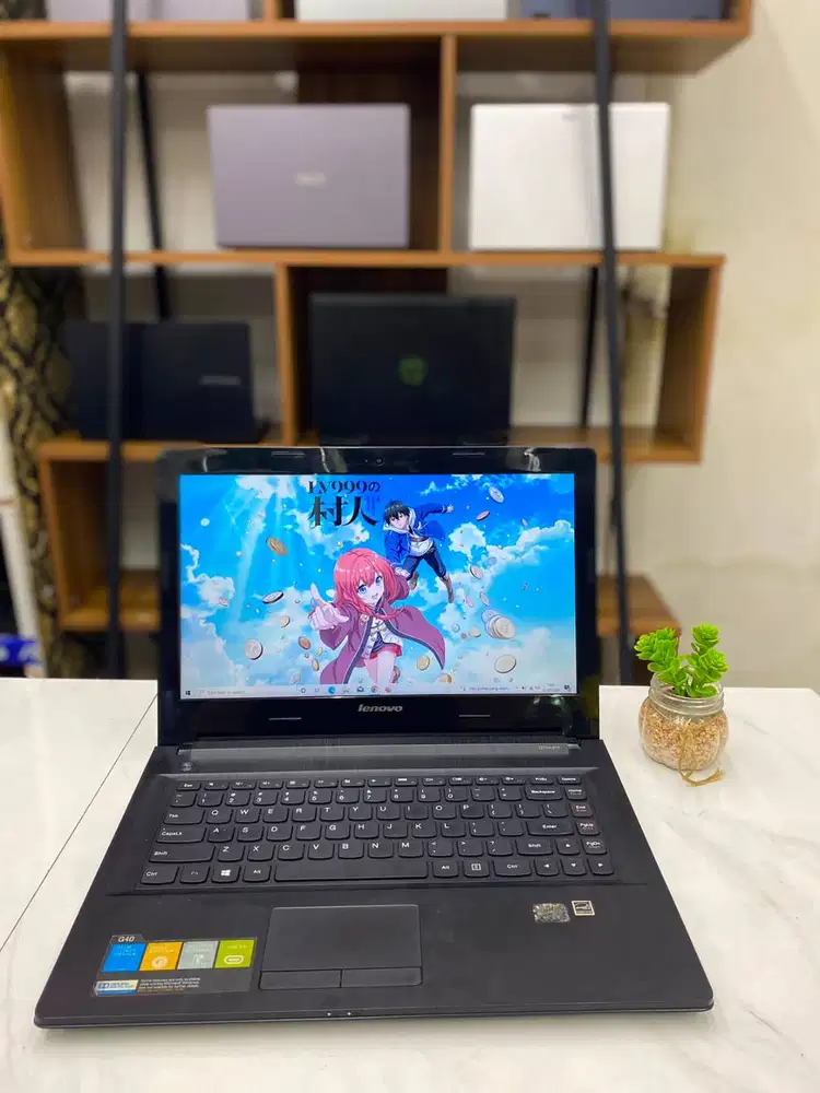 LENOVO G40-45 AMD E1-6010APU WITH AMD RADEON R2 GRAPHICS RAM 2 GB HDD
