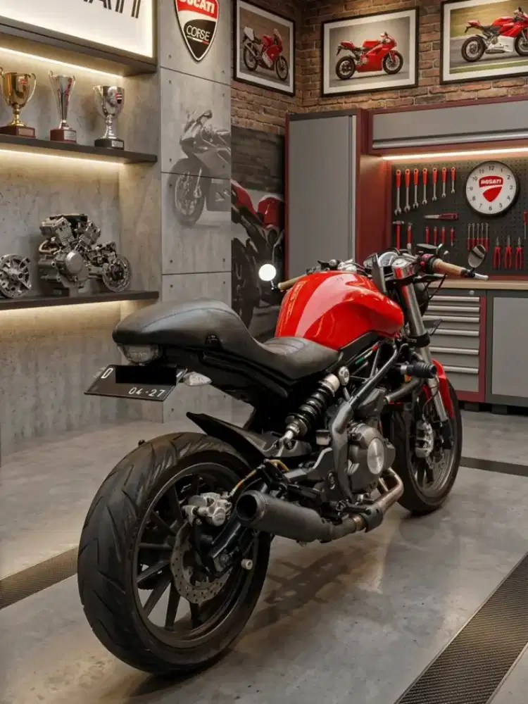 Benelli TNT 250 2 Silinder Suara Moge 2017