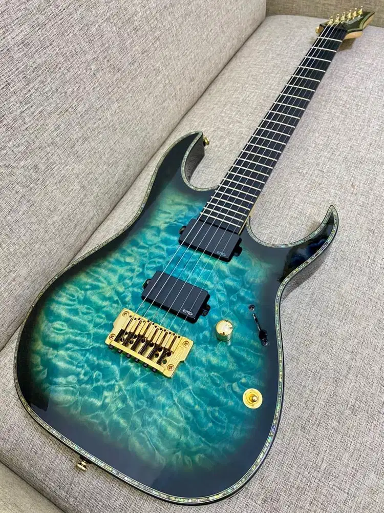 Ibanez Iron Label RGIX20FEQM – Sapphire Blue Sunburst