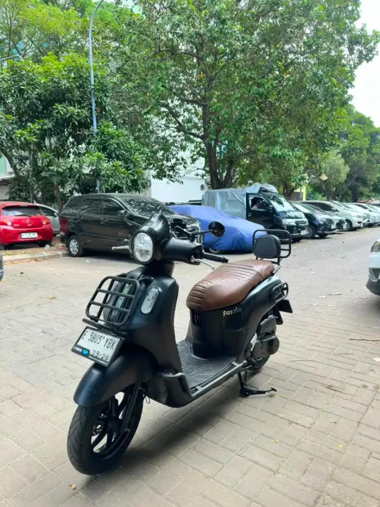Jual Yamaha Fazzio 2023 black matt series