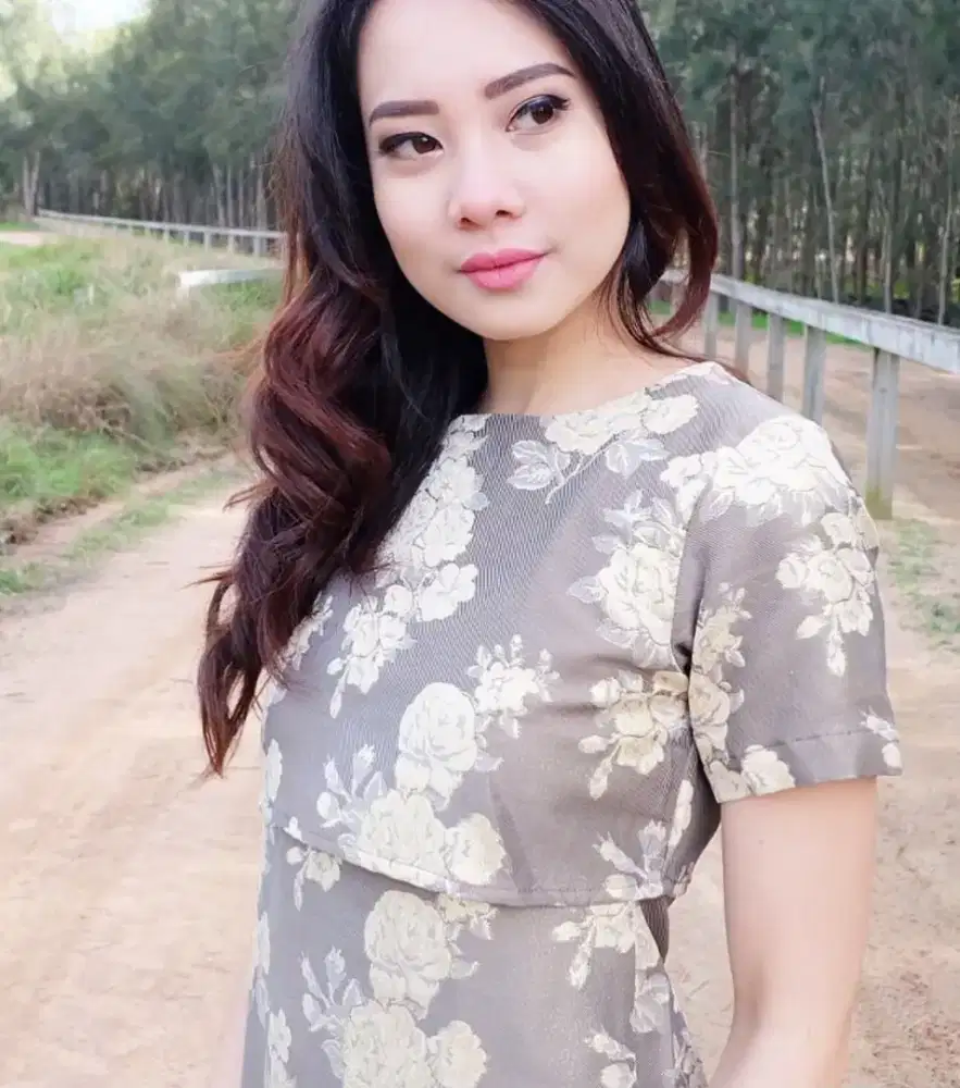 Dress bunga/flower