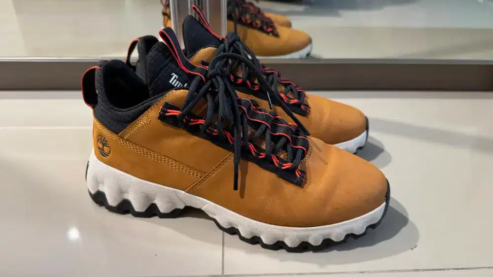 Dijual Sepatu Timberland-Greenstride Edge low Sneakers Wheat Nubuck