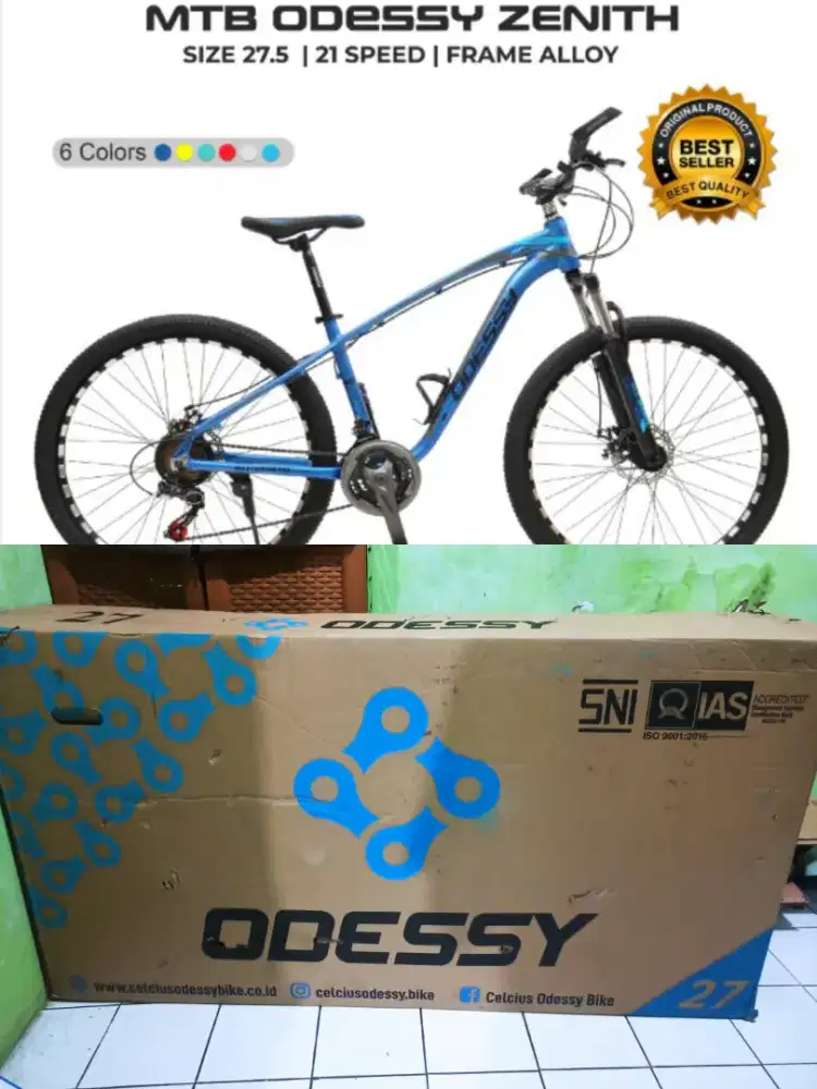 SEPEDA GUNUNG MTB ODESSY ZENITH