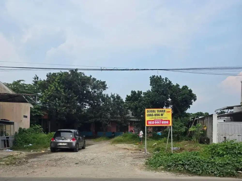 DI JUAL TANAH MURAH DI JALAN ASEM  BEKASI TIMUR LUAS 896 m²
