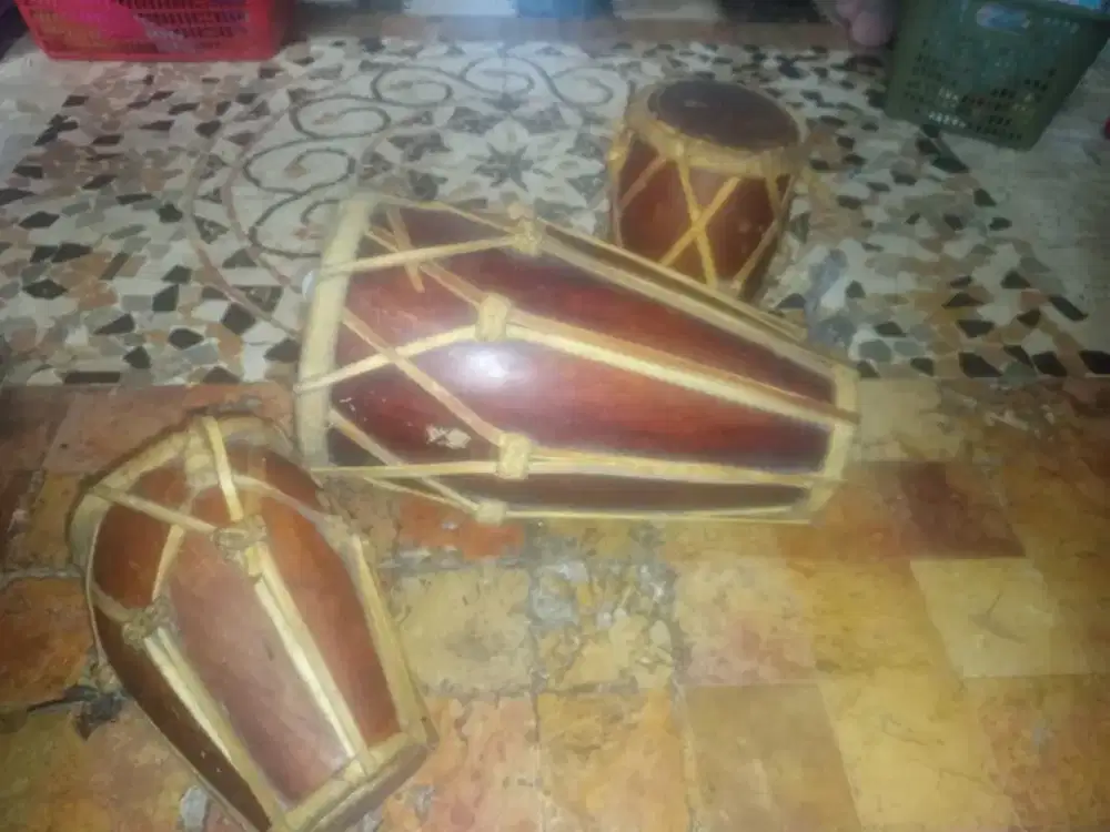 SET GENDANG PERKUSI ANTIK SUNDA