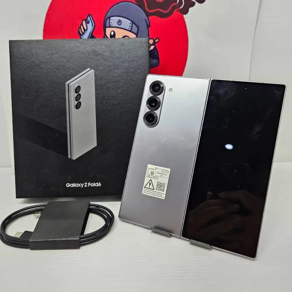 Samsung Galaxy Z Fold 6 Silver 12/256GB Fullset Sein No Minus B-