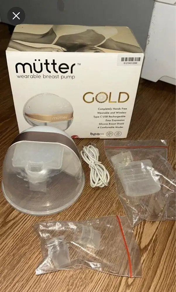 Mutter Handsfree Rose Gold Breastpump