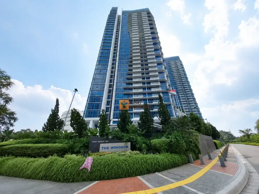 Strategis Jual 2 BR Furnished Bagus di Apartemen The Windsor Kembangan Akses ke Pintu Tol, Bandara Soekarno-Hatta, Stasiun Rawa Buaya, Kantor Walikota