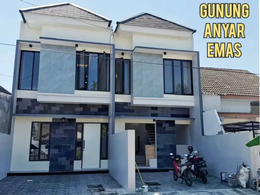 GANG TERDEPAN, BARU GRESS RUMAH GUNUNG ANYAR EMAS RUNGKUT. DEKAT MERR, TOL, UPN, Dsb (INDEN)
