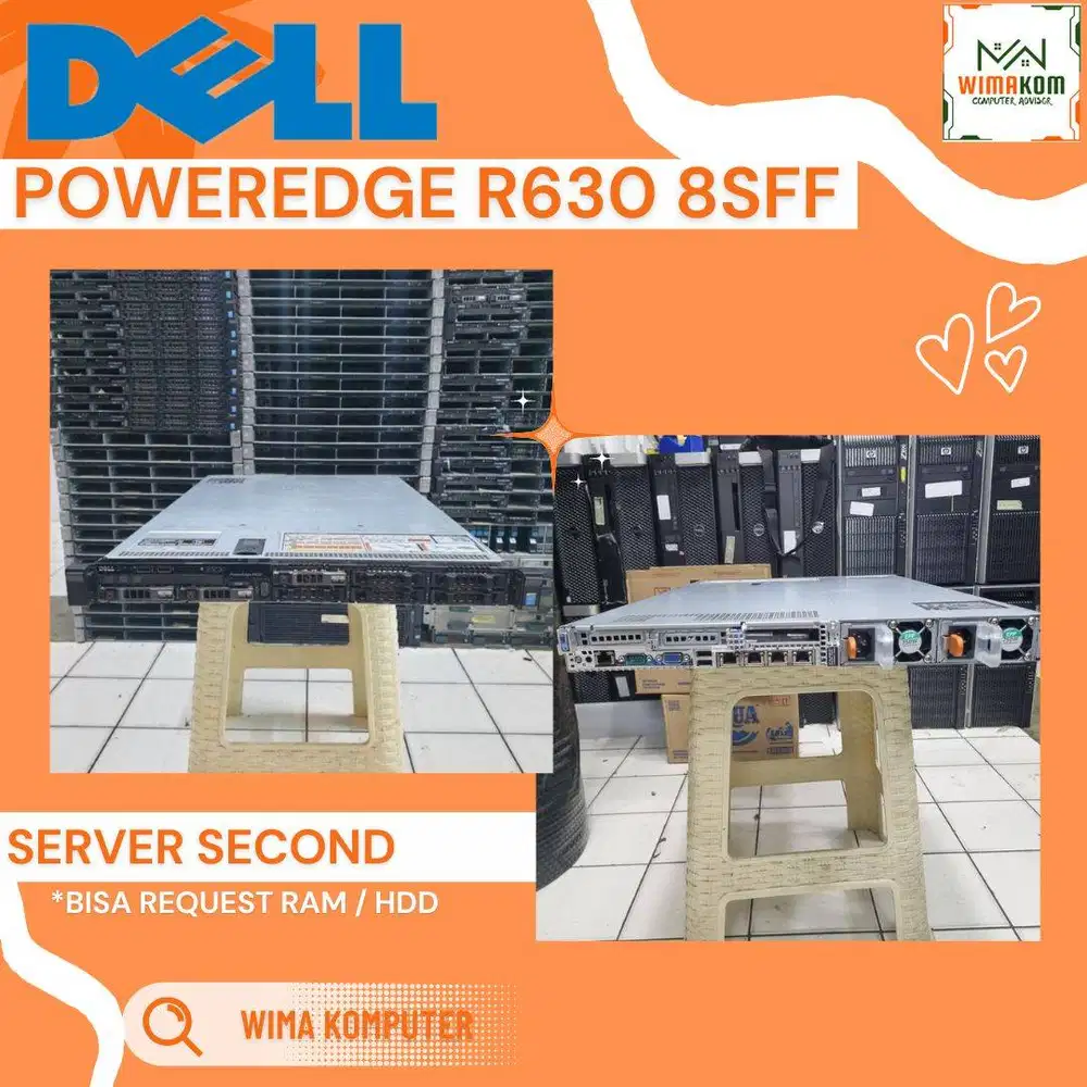 SERVER DELL R630 8 SFF 2x XEON E5-2696V4 88 CORE RAM 16GB NO DISK