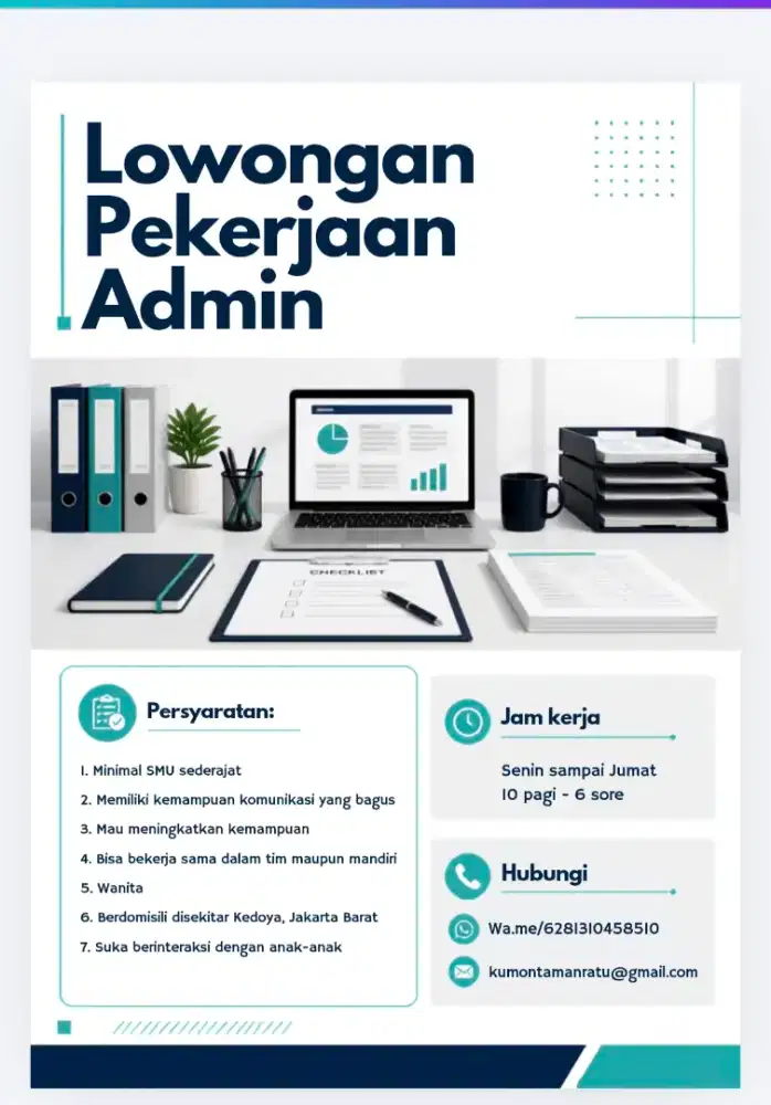 Loker Admin bimbel