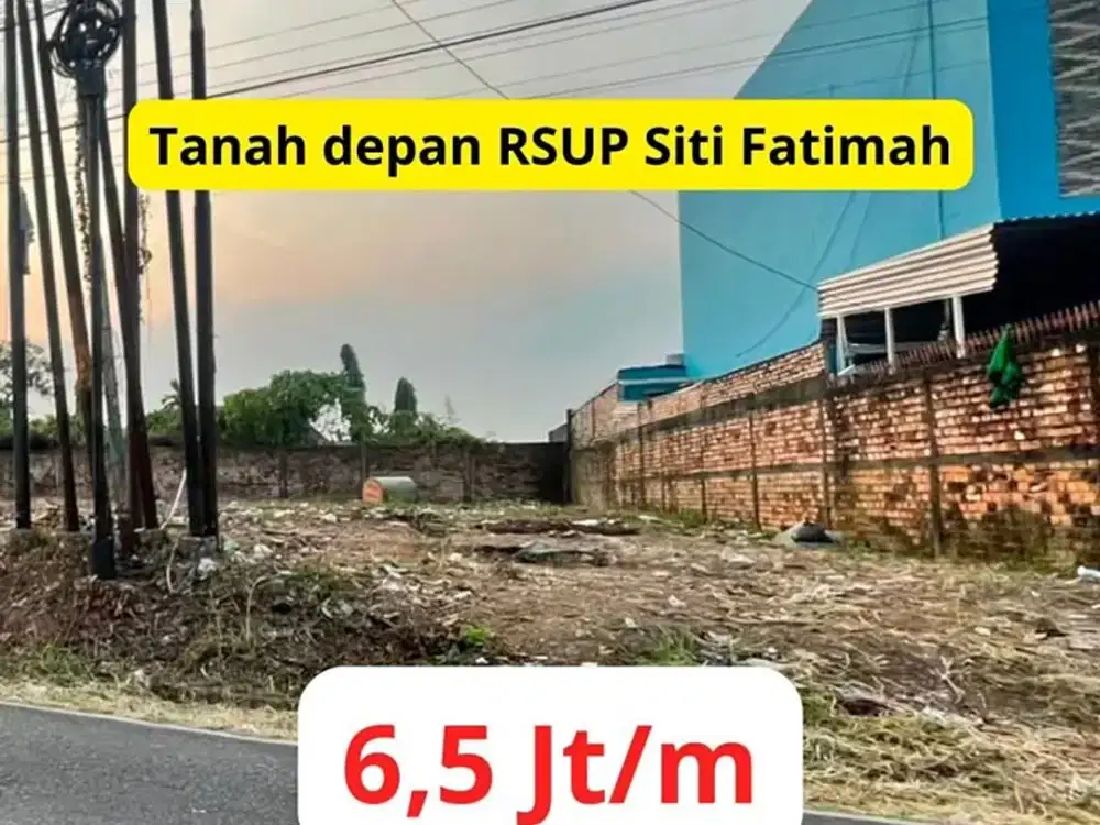 dijual Tanah pinggir jalan cocok bangun Kost area km5