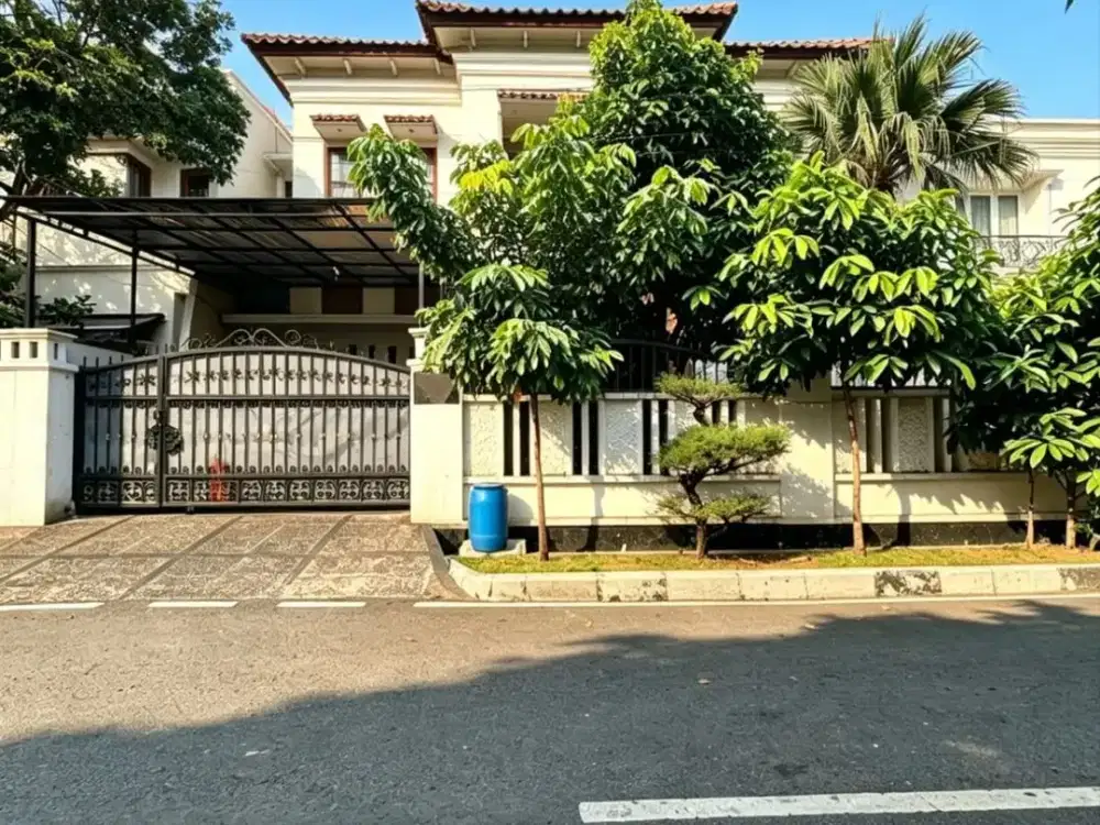 ZN138 Rumah Luas 382 m2 Murah Cempaka Putih Jakarta Pusat
