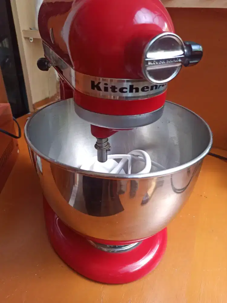 Mixer Kitchen Aid merah original