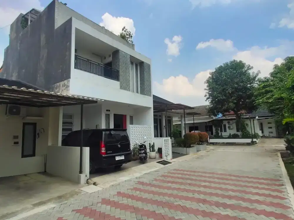 Rumah Semi Furnished 2 Lantai dengan Rooftop di Pondok Aren ND-18809