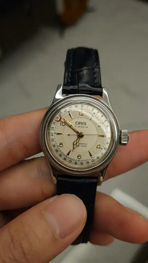 Oris big crown pointer date 7400