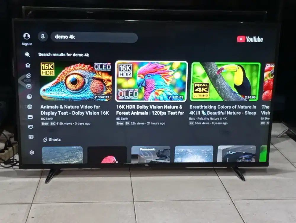 TV LED TCL ANDROID 50 INC ANDROID UHD 4K