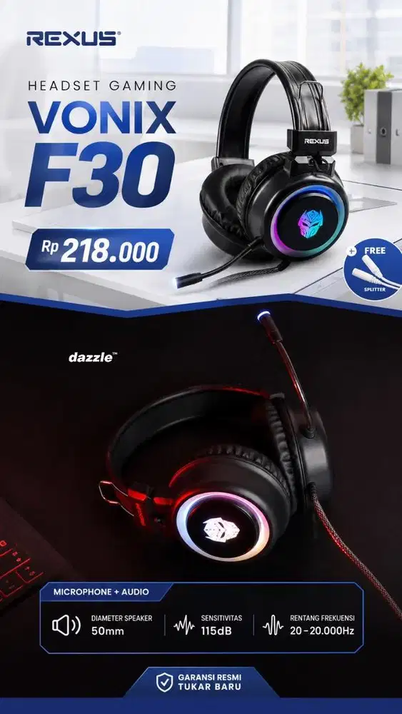 Headse rexus Vonix F30