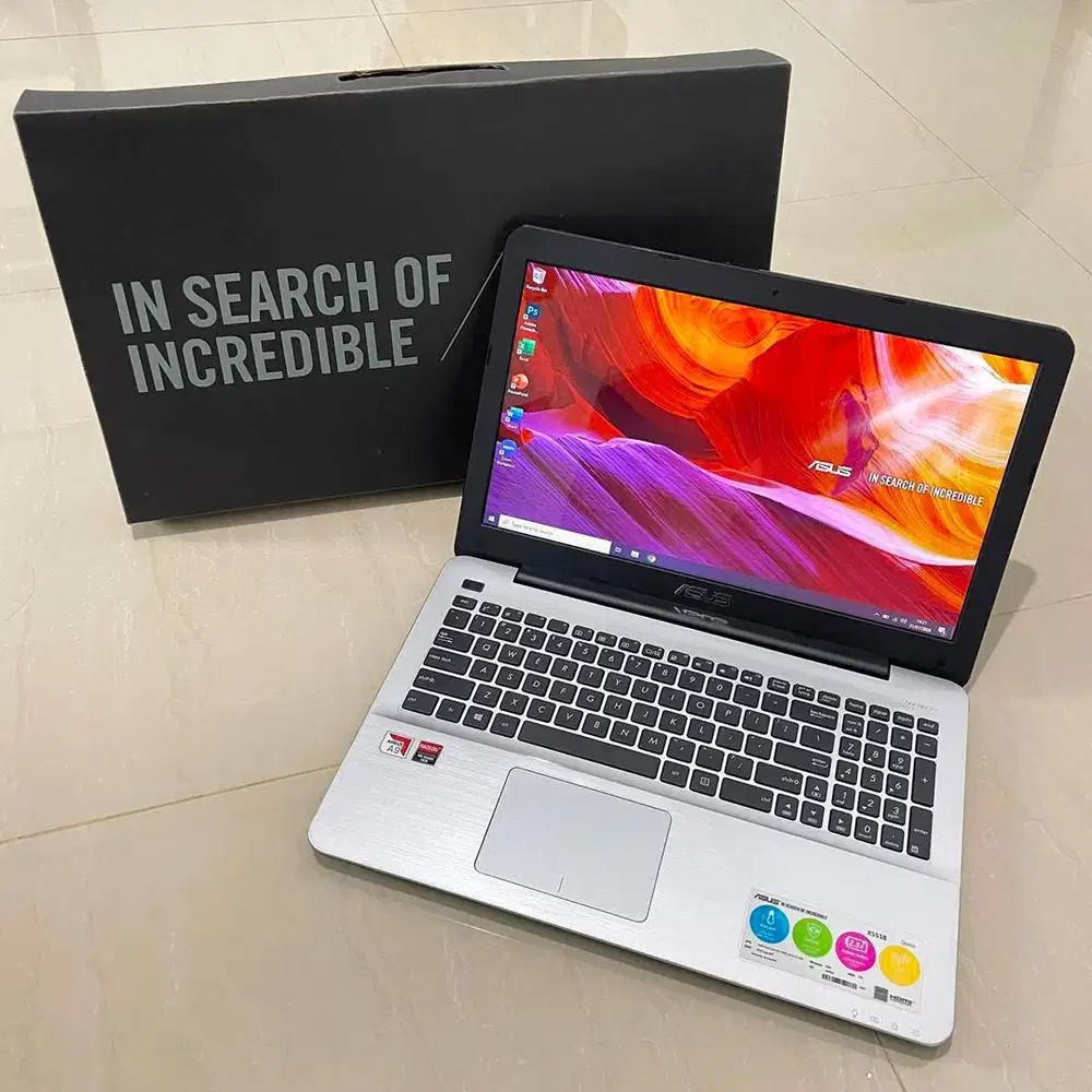 Laptop Asus AMD A9-9420 RAM 8GB / SSD 240GB FULLSET !!!