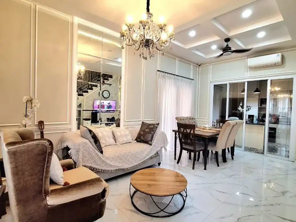Rumah Area Bintaro Hadap Timur Plus Panel EV Charging & Gazebo AI-18798