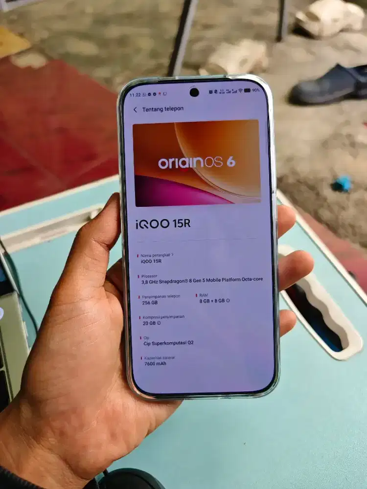 Iqoo 15r 8/256GB like new
