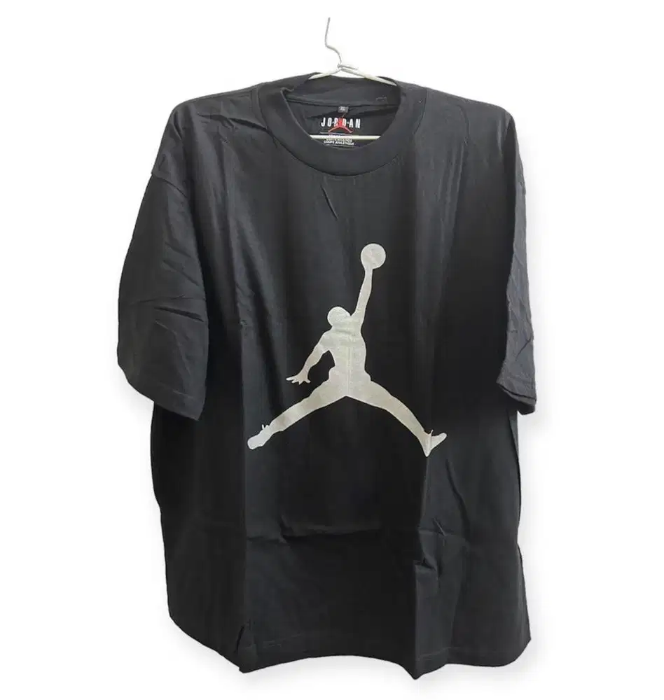 kaos tshirt oversize air jordan 23 hitam xl
