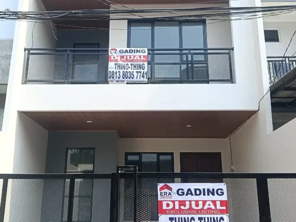 Ss.3880 - Murah !! Dijual Rumah Brand New 6x15 Minimalis Siap Huni Hadap Selatan Timur di Gading Elok