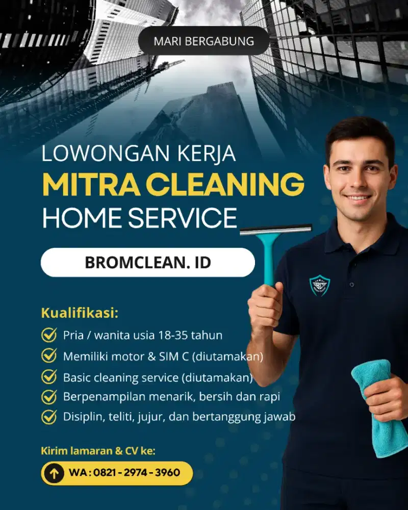 Lowongan kerja - Cleaning service