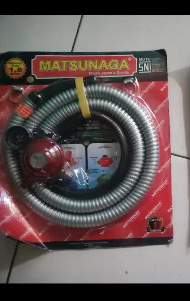 Regulator gas kondisi baru