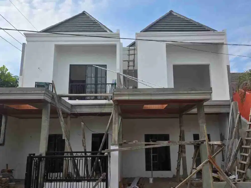 2 Unit Rumah Baru siap Huni di Pondok Candra Indah, Waru, Sda