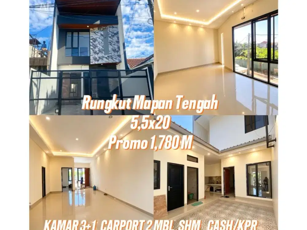 BARU GRESS 2 UNIT RUMAH RUNGKUT MAPAN TENGAH SURABAYA TIMUR. DEKAT UPN, TOL, BANDARA JUANDA, WONOREJO, MEDOAKAN, GUNUNG ANYAR, UINSA, Dll
