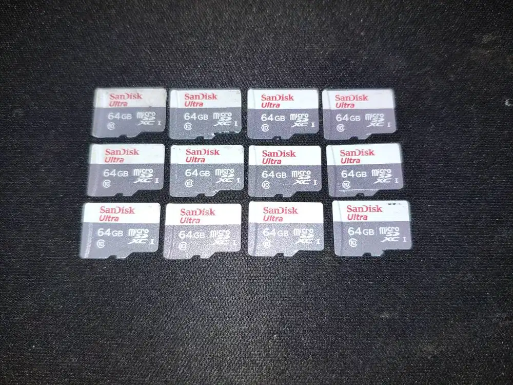 Memory MicroSD Micro SD Card Sandisk 64GB Ultra UHS-1 SDXC Kamera 4K
