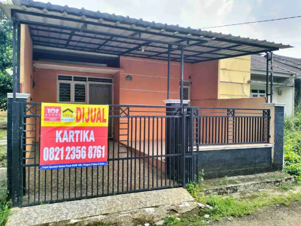 Jual murah rumah di Bukit Mekar Wangi Tanah Sareal.