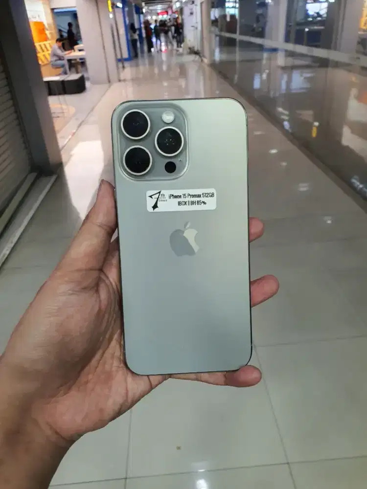Iphone 15 PROMAX 512 GB Resmi iBox Natural Titanium