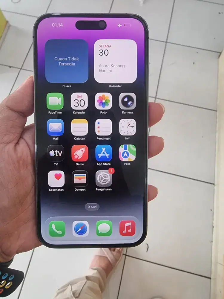 Dijual cepat Iphone 14 ProMax 256Gb IBOX