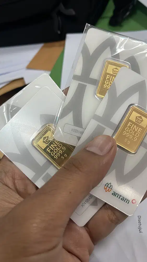Emas antam logam mulia 5 gram
