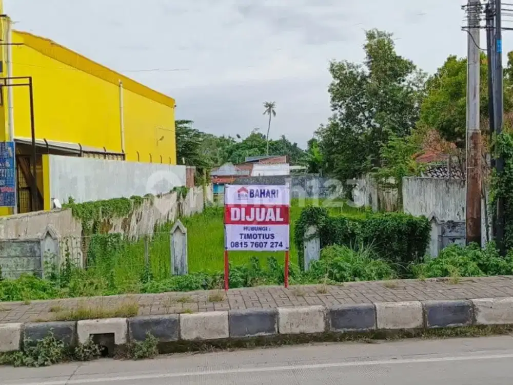 Tanah Sudah Pagar Keliling di Daerah Tirto Cocok Untuk Usaha