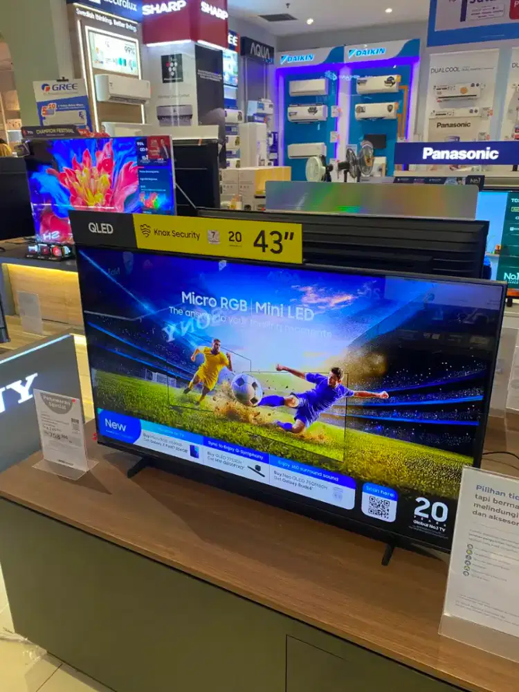 SAMSUNG QLED SMART TV 43 4K – , BISA CICILAN SHOPEE PAYLATER 0%