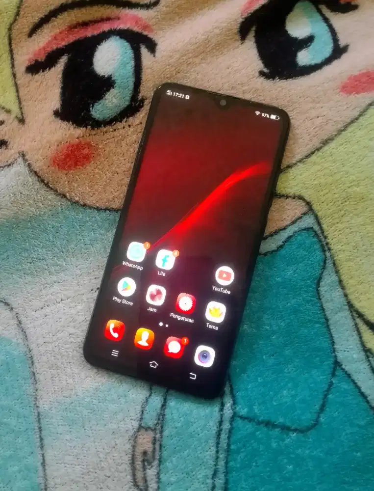 Vivo Y91C jaringan 4G Ram 2/32 gb Full Layar Sehat Kali.