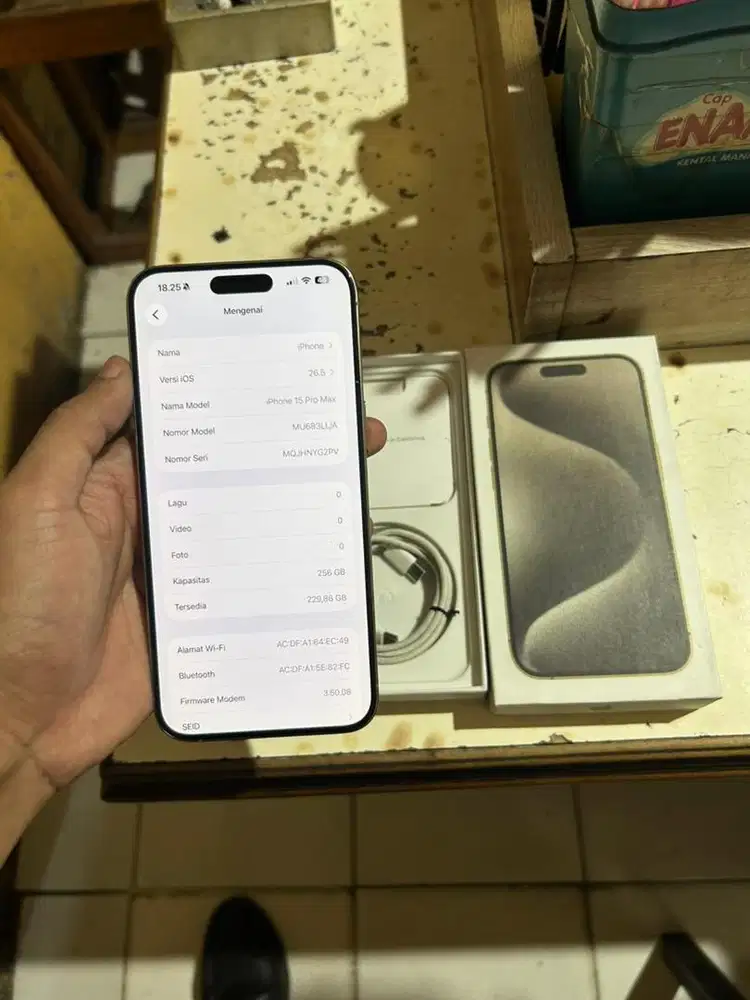 iPhone 15 Promax 256 Inter