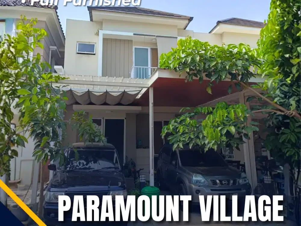 Dijual Cepat Rumah Full Furnished Paramount Village Semarang