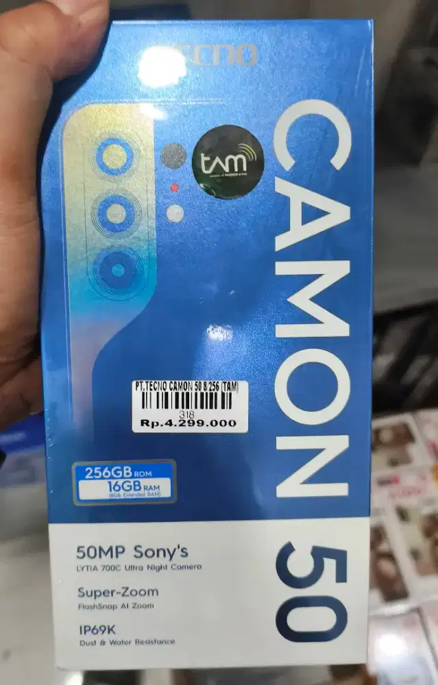 TECNO CAMON 50 8/128GB | ATLANTIS DAHSYAT