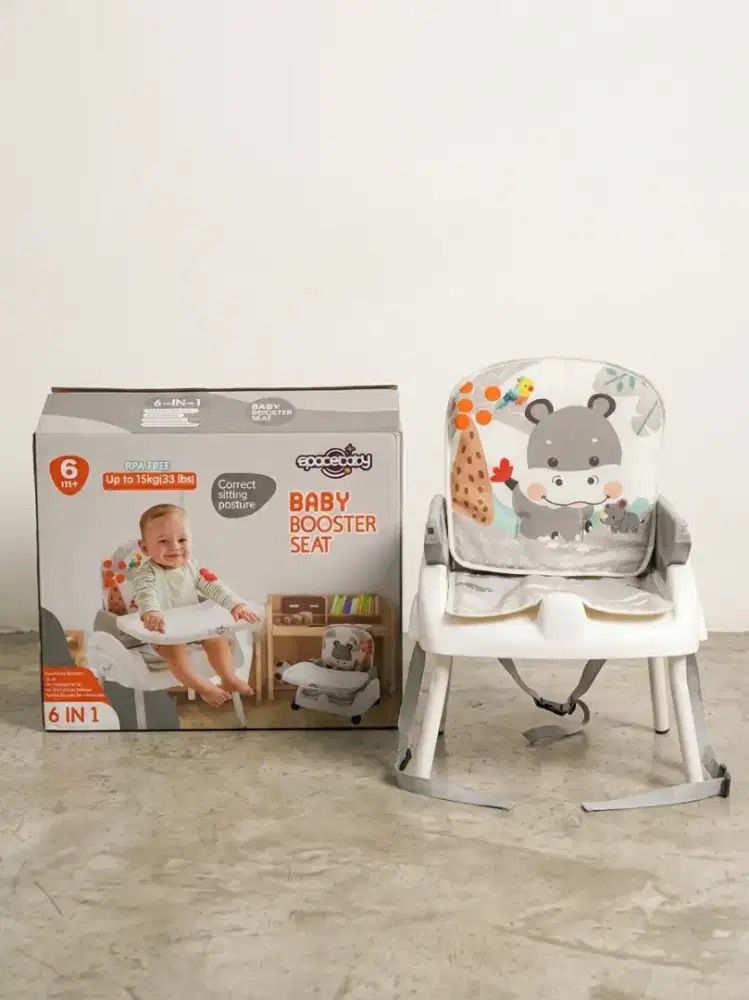Dijual Baby Booster Seat Spacebaby 6 in 1