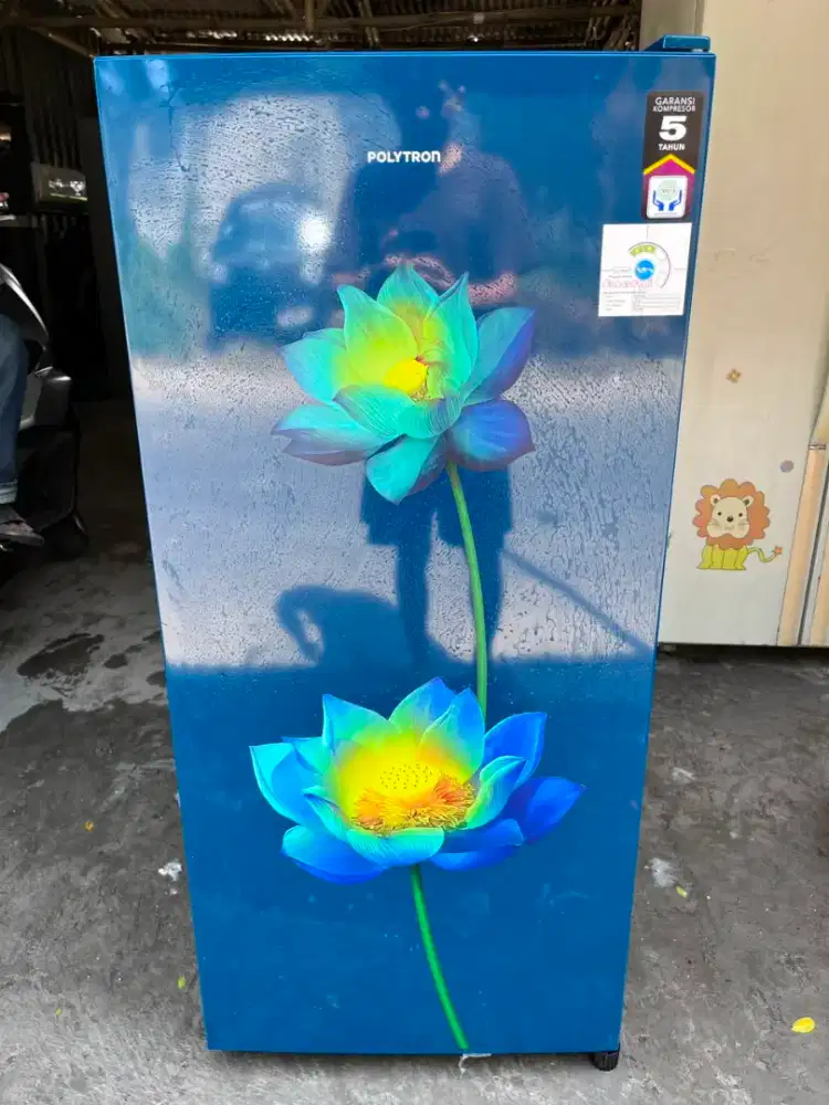 Kulkas 1 pintu polytron