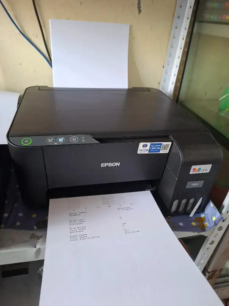 Epson L3211 Kondisi Gress Baru pakai 6 bulan