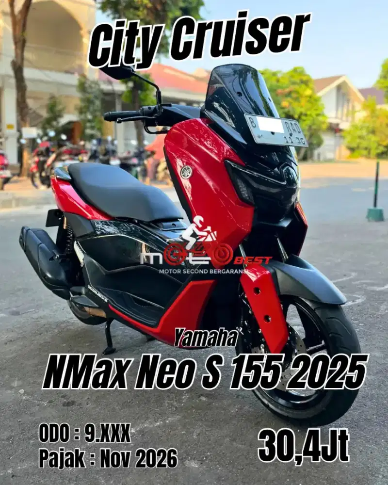 Cash Only Yamaha Nmax Neo S 155cc Keyless 2025
